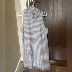 Anthropology Cowl neck knit dress